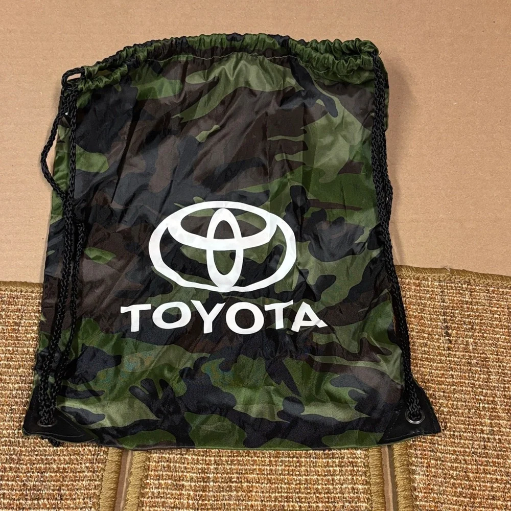 Toyota Camouflage Unisex Drawstring Bag 17”x13” Size